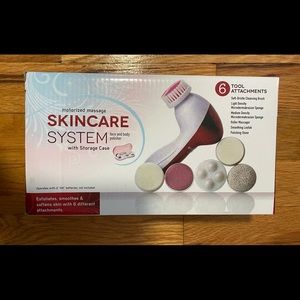 Face or Body exfoliating spin brush